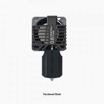 Bambu Lab P1 Series - Ansamblu Hotend cu duză din oțel întărit - 0.6 - detaliu - Filamente3D.ro