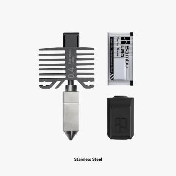 Bambu Lab X1/P1 Series - Hotend cu duză din oțel inoxidabil - detaliu - Filamente3D.ro