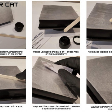 Aplicare BlueCast Primer - Primercat 3ml - Filamente3D.ro