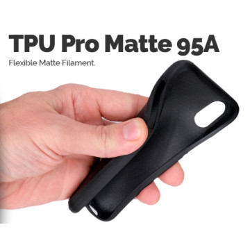 Garnitura printata din filament add:north TPU Pro Matte 95A Black 1kg - Filamente3D.ro