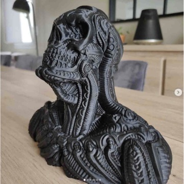 Statueta printata din filament AzureFilm PLA Glitter Black 1kg - Filamente3D.ro