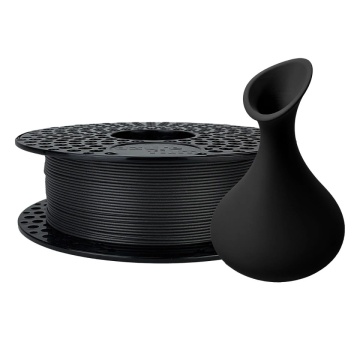 Filament 1.75 mm AzureFilm PLA Matte HS Black (negru) 1kg