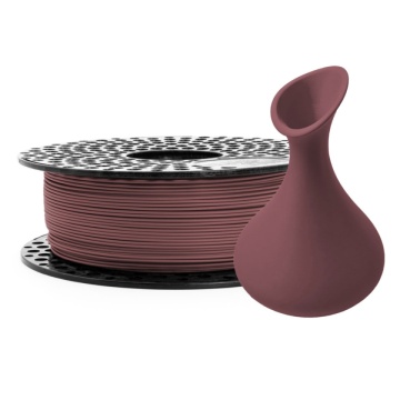Filament 1.75 mm AzureFilm PLA Matte HS Bordeaux (rosu) 1kg