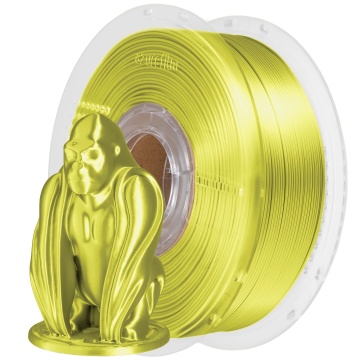 Filament 1.75 mm AzureFilm PLA Silk Jungle Gold (verde-auriu) 1kg
