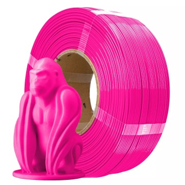 Filament 1.75 mm AzureFilm ReFill PETG Hyper Speed Fuchsia Pink (roz) 1kg