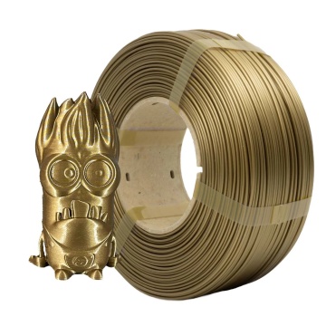 Rola si minion printat din rezerva de filament 1.75 mm AzureFilm ReFill PLA Gold (auriu) 1kg - Filamente3D.ro
