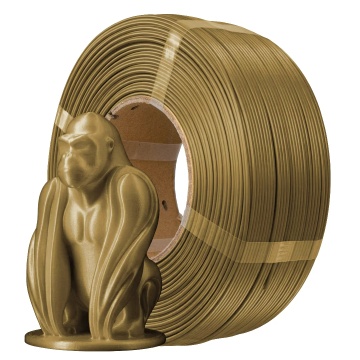 Filament 1.75 mm AzureFilm ReFill PLA Gold (auriu) 1kg
