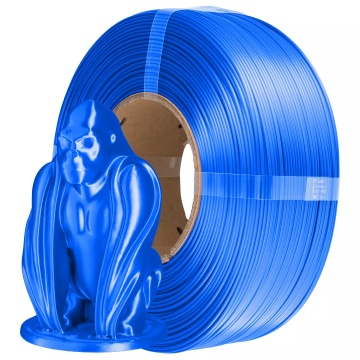 Filament 1.75 mm AzureFilm ReFill PLA Silk Ocean Blue (albastru) 1kg