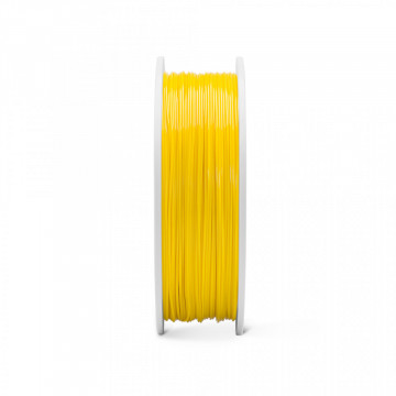 Lateral rola de filament Fiberlogy Easy PET-G Yellow 850g - Filamente3D.ro