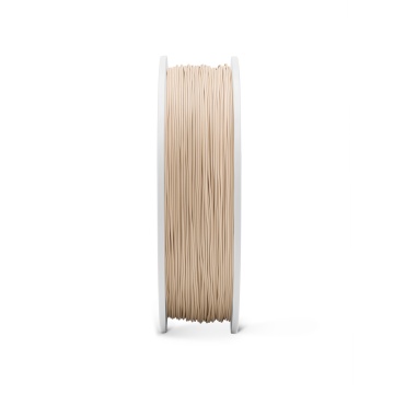 Lateral rola de filament Fiberlogy FiberFlex 40D Beige 850g - Filamente3D.ro