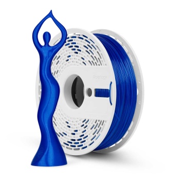 Rola si statueta printata din filament 1.75 mm Fiberlogy HS PLA CLEAR Blue (albastru transparent) 850g - Filamente3D.ro