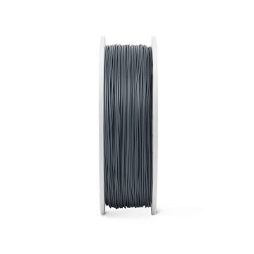 Lateral rola de filament Fiberlogy Matte PET-G Graphite 850g - Filamente3D.ro