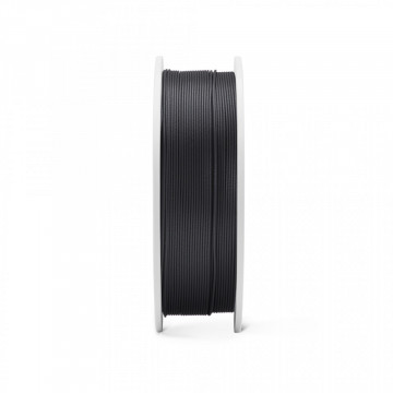 Lateral rola de filament Fiberlogy PCTG CF Black 750g - Filamente3D.ro
