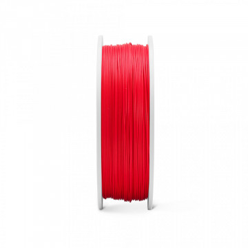Lateral rola de filament Fiberlogy PP Red 750g - Filamente3D.ro