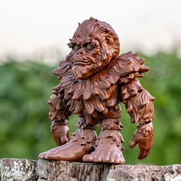 Statueta miniatura printata din filament 1.75 mm Polymaker Panchroma CoPE Brown 1kg - Filamente3D.ro