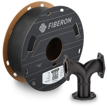 Rola  si conducta printata din filament Polymaker Fiberon PA12-CF10 - Filamente3D.ro