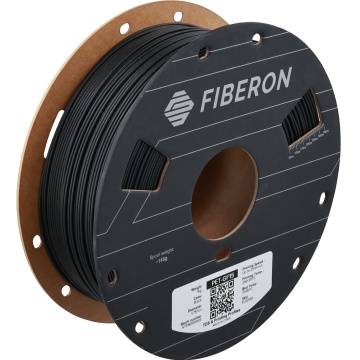 Filament 1.75 mm Polymaker Fiberon PET-GF15 Black (negru) 1kg