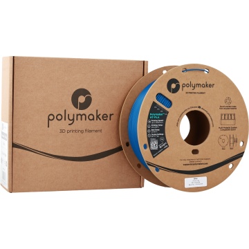 Rola si ambalaj filament Polymaker HT-PLA Blue 1kg - Filamente3D.ro