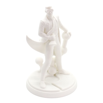 Statueta Polyman printata din filament Polymaker HT-PLA-GF White 1kg - Filamente3D.ro