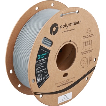 Filament 1.75 mm Polymaker HT-PLA Grey (gri) 1kg