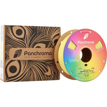 Ambalaj si rola de filament Panchroma PLA Celestial Light Yellow 1kg - Filamente3D.ro