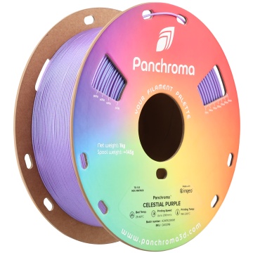 Rola amplasata vertical filament Polymaker Panchroma Celestial Purple 1kg - Filamente3D.ro