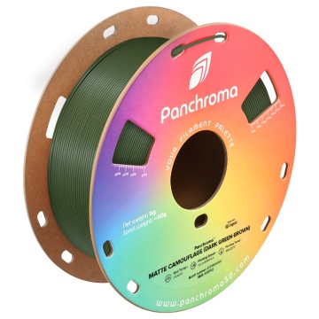 Filament 1.75 mm Polymaker Panchroma PLA Dual Matte Camouflage (Dark Green-Brown) 1kg