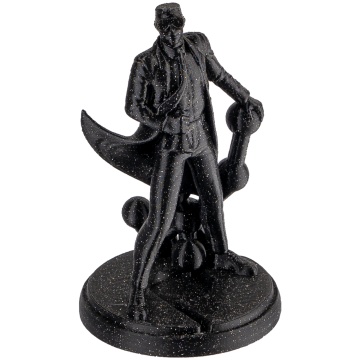 Statueta Polyman printata 3D din filament 1.75 mm Polymaker Panchroma PLA Galaxy Black (negru) 1kg - Filamente3D.ro