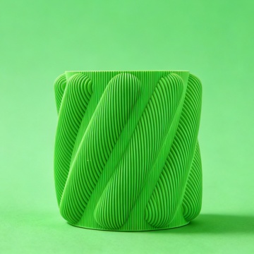 Vaza printata din filament 1.75 mm Polymaker Panchroma PLA Matte Grass Green 1kg