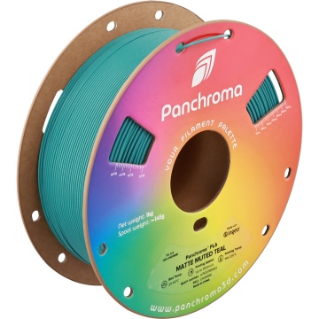 Filament 1.75 mm Polymaker Panchroma PLA Matte Muted Teal (turcoaz) 1kg