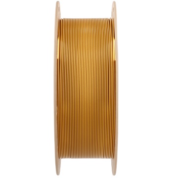 Rola filament 3D - lateral - Panchroma Metallic Gold cu efect metalic auriu si sclipici - ideal pentru finisaje decorative - Filamente3D.ro