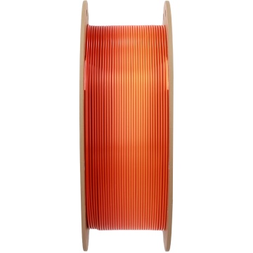 Lateral rola de filament Polymaker Panchroma PLA Silk Gradient Fire 1kg - Filamente3D.ro