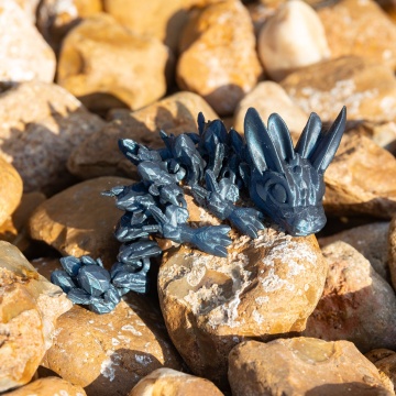 Dragon flexibil printat din filament Polymaker Panchroma PLA Starlight Midnight 1kg - Filamente3D.ro