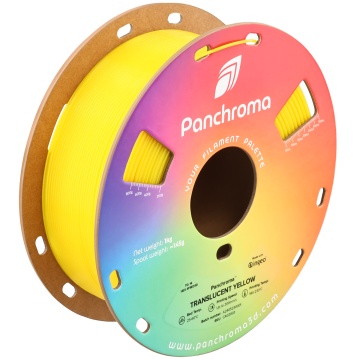 Filament 1.75 mm Polymaker Panchroma PLA Translucent Yellow (galben) 1kg