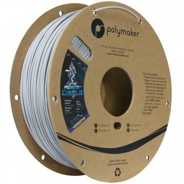 Rola vedere verticala filament Polymaker PolyLite CosPLA versiunea B 1kg - Filamente3D.ro