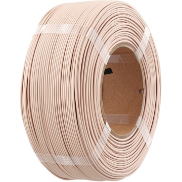 Vedere laterala rezerva de filament 1.75 mm Polymaker Refill Panchroma PLA Matte Army Beige 1kg - Filamente3D.ro