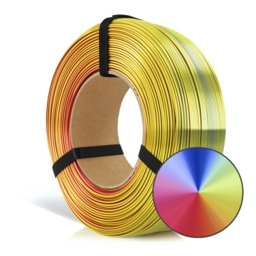 Rezerva de filament si macro filament Rosa3D Refill PLA Magic Silk Carnival 1kg - Filamente3D.ro