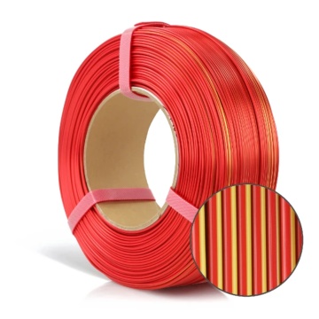 Rezerva de filament si macro filament Rosa3D Refill PLA Magic Silk Fire 1kg - Filamente3D.ro