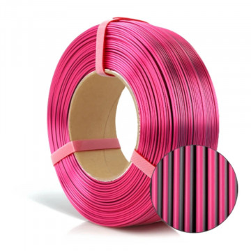 Rezerva de filament si macro rola de filament Rosa3D Refill PLA Magic Silk Mistic Purple 1kg - Filamente3D.ro