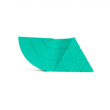 Mostra printata din filament 1.75 mm SmartFil PLA RECYCLED Light Green (verde - turcoaz) - RAL 5018 - 1kg - Filamente3D.ro