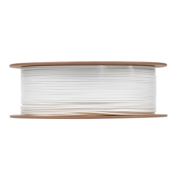Lateral rola filament 1.75mm eSun PLA Basic White 1kg - Filamente3D.ro