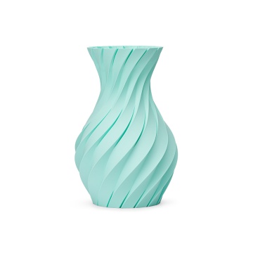 Vaza printata din filament Fiberlogy Matte PLA Pastel Mint 850g - Filamente3D.ro