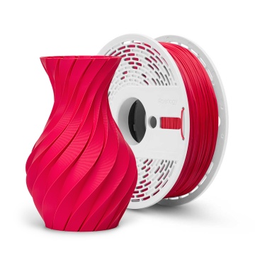 Rola si vaza printata din filament Fiberlogy Matte PLA Red 850g - Filamente3D.ro