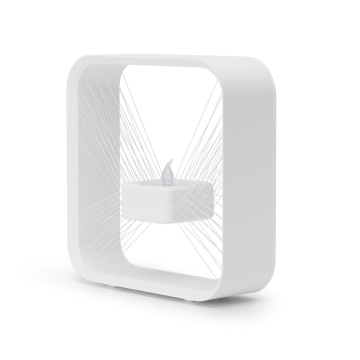 Suport de lumanare printat din filament Fiberlogy Matte PLA White 850g - Filamente3D.ro