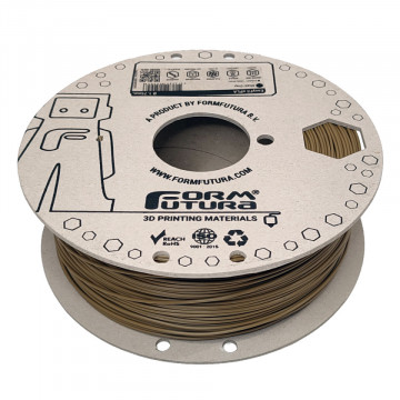 Rola reala filament 1.75mm FormFutura EasyFil ePLA Khaki Grey 1kg - Filamente3D.ro
