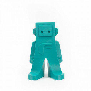 Statueta Fil printata 3D din filament 1.75mm FormFutura EasyFil ePLA Turquoise Blue 1kg - Filamente3D.ro