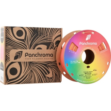 Rola si ambalaj filament Polymaker Panchroma PLA Gradient Matte Fall 1kg - Filamente3D.ro