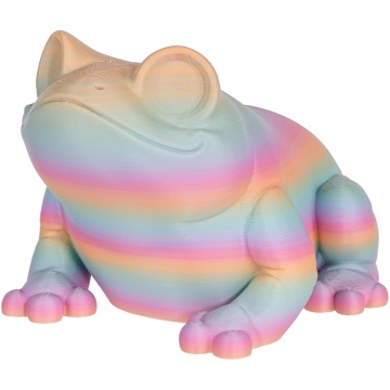 Broscuță printată din filament Polymaker Panchroma PLA Gradient Matte Pastel Rainbow 1kg - Filamente3D.ro