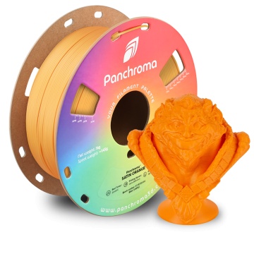 Rola si statueta monstrulet printat din filament Polymaker Panchroma Satin Orange 1kg - Filamente3D.ro