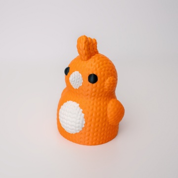 Vedere animal printat din filament Polymaker Panchroma Satin Orange 1kg - Filamente3D.ro